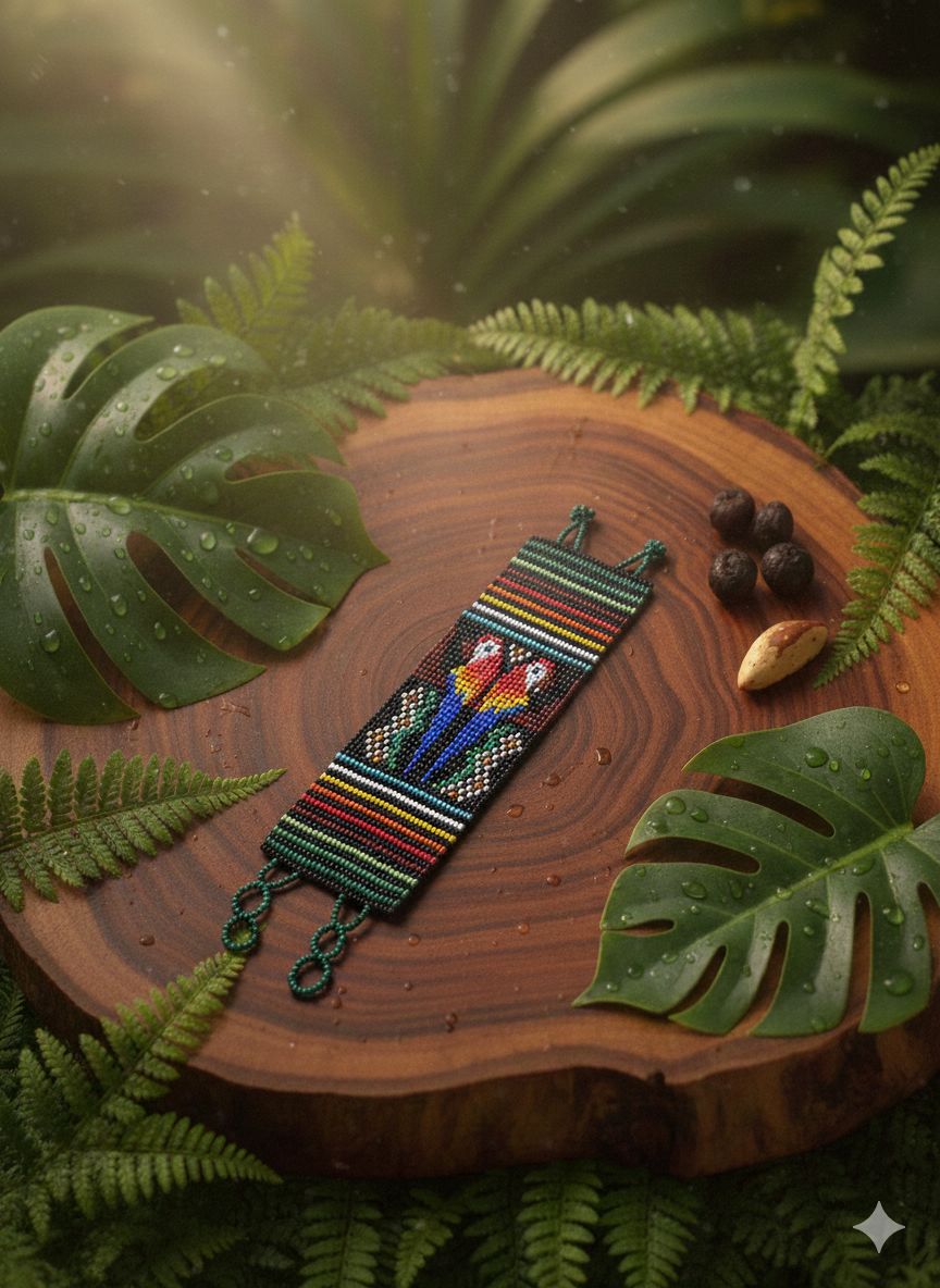 Bracelete arara JAGUARA